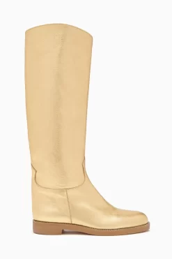 ULLA JOHNSON Ninia Riding Boot - Gold