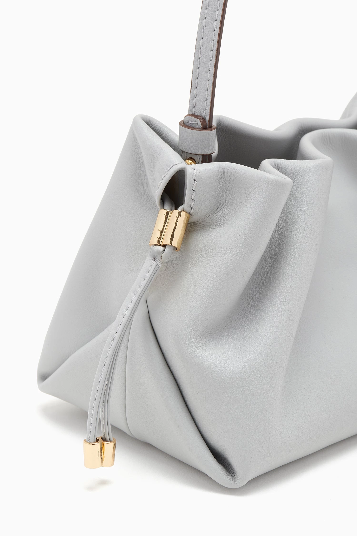 ULLA JOHNSON Remy Mini Soft Clutch - Agave 4 ULLA JOHNSON Remy Mini Soft Clutch - Agave - Image 4