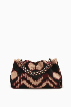 ULLA JOHNSON Remy Soft Convertible Clutch - Obsidian