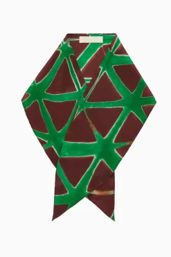 ULLA JOHNSON Ema Scarf - Teak -Fashion Haven Shop FA231323 EMASCARF TEAK b r web