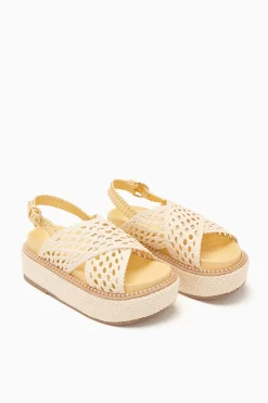 ULLA JOHNSON Gili Woven Leather Flatform - Transparent Yellow 7 ULLA JOHNSON Gili Woven Leather Flatform - Transparent Yellow -Fashion Haven Shop PF231005 WovenLeatherFlatform TransparentYellow d r web