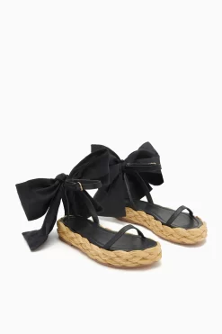 ULLA JOHNSON Clara Bow Flatform - Noir -Fashion Haven Shop PF231015 ClaraBowFlatform NOIR d r web