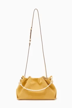 ULLA JOHNSON Remy Soft Convertible Clutch - Transparent Yellow -Fashion Haven Shop PF231111 RemySoftConvertibleClutch TransparentYellow e r web