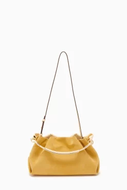 ULLA JOHNSON Remy Soft Convertible Clutch - Transparent Yellow -Fashion Haven Shop PF231111 RemySoftConvertibleClutch TransparentYellow f r web