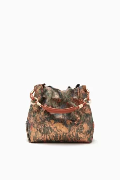 ULLA JOHNSON Remy Mini Handbag - Woodland -Fashion Haven Shop PF231114 RemyMiniHandbag Jacquard b r web