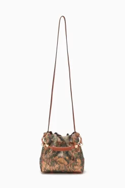 ULLA JOHNSON Remy Mini Handbag - Woodland -Fashion Haven Shop PF231114 RemyMiniHandbag Jacquard e r web