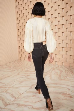 ULLA JOHNSON Maeve Blouse - Dawn -Fashion Haven Shop SHOT 045 ULLA JOHNSON MAEVE BLOUSE DAWN UJ990237 0105