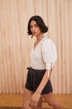 ULLA JOHNSON Pia Top - Oatmeal -Fashion Haven Shop SHOT 137 0188 ulla johnson white pia top oatmeal UJ99 view 1