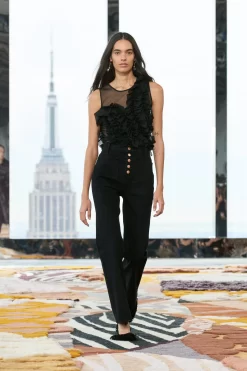 ULLA JOHNSON Winnifred Top - Noir -Fashion Haven Shop UJ AW23 38 Filippo scaled