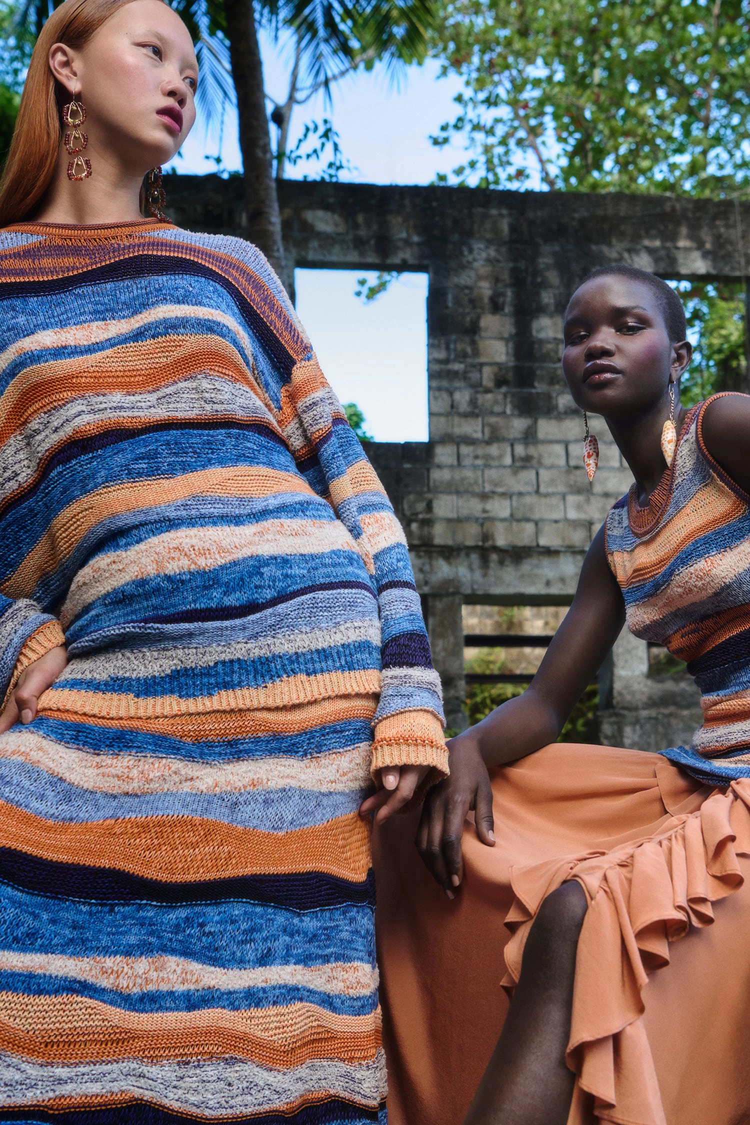 ULLA JOHNSON Francie Pullover - Aegean 2 ULLA JOHNSON Francie Pullover - Aegean - Image 2