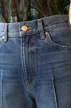 ULLA JOHNSON The Genevieve Jean - Danube Dark Indigo Wash 8 ULLA JOHNSON The Genevieve Jean - Danube Dark Indigo Wash -Fashion Haven Shop ULLA JOHNSON GENEVIEVE JEAN DANUBE DARK INDIGO 04