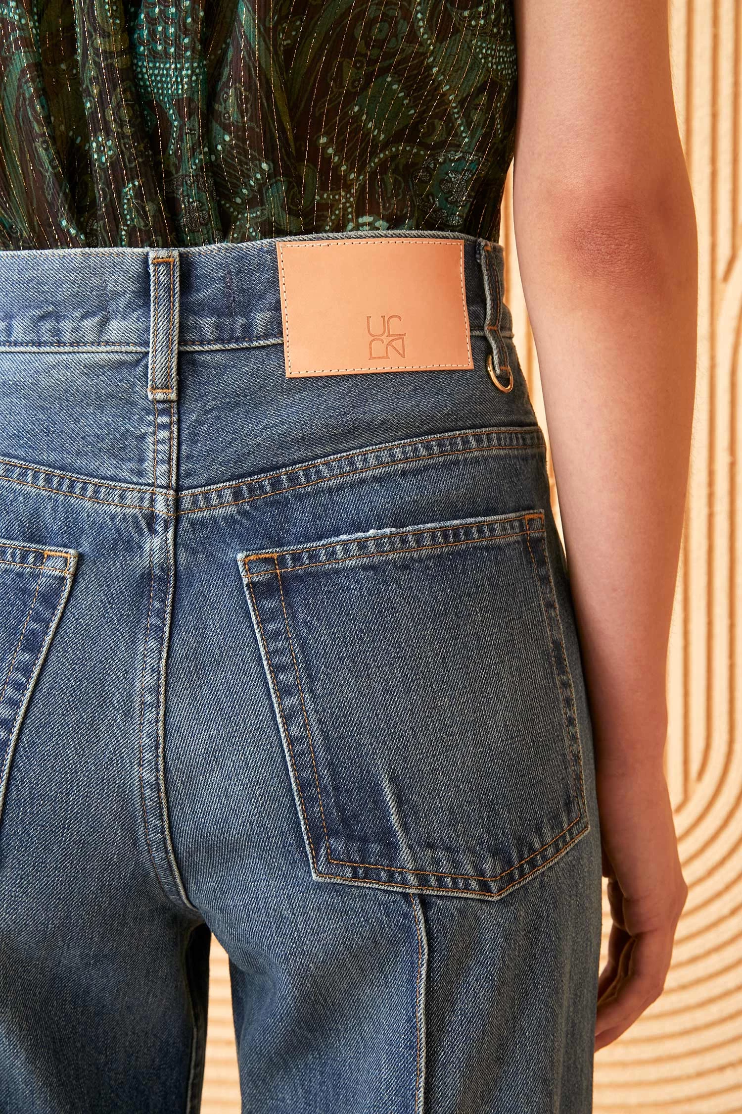 ULLA JOHNSON The Genevieve Jean - Danube Dark Indigo Wash 5 ULLA JOHNSON The Genevieve Jean - Danube Dark Indigo Wash - Image 5