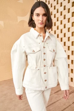 ULLA JOHNSON The Odette Jacket - Cowrie Wash