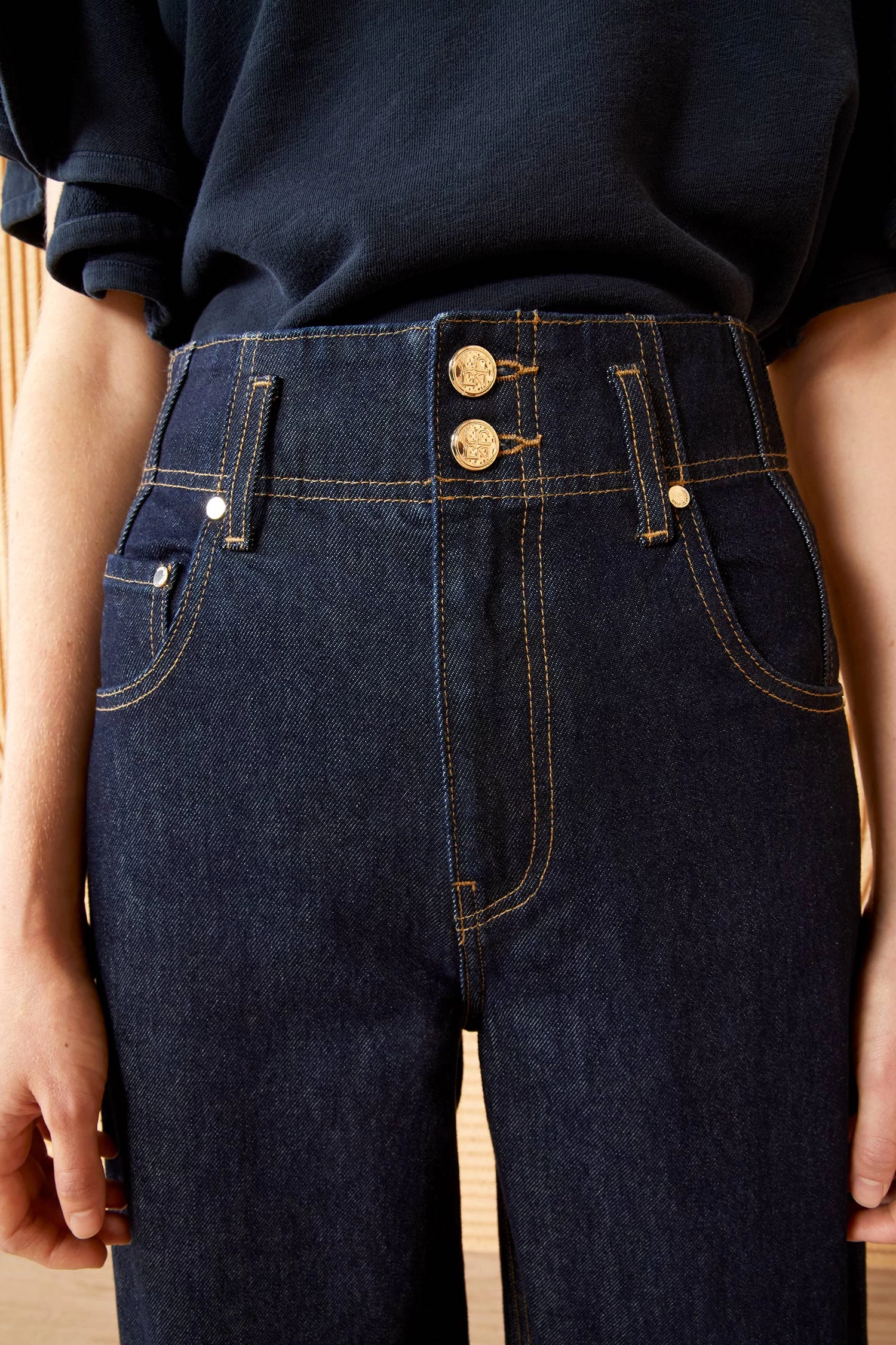 ULLA JOHNSON The Yvette Jean - Tigris Rigid Wash 4 ULLA JOHNSON The Yvette Jean - Tigris Rigid Wash - Image 4