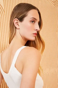 ULLA JOHNSON Ameline Tank - Ivory -Fashion Haven Shop ULLA JOHNSON AMELINE TANK IVORY 04