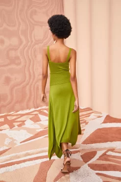 ULLA JOHNSON Alessi Skirt - Willow -Fashion Haven Shop ULLA JOHNSON Alessi Skirt WILLOW 0130