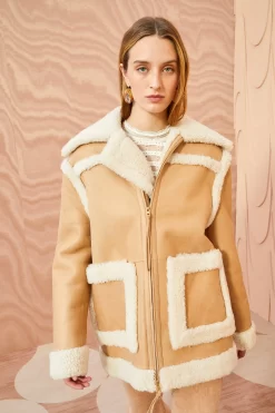 ULLA JOHNSON Ambrose Jacket - Limestone