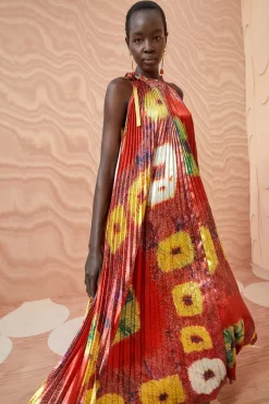 ULLA JOHNSON Amiko Dress - Medallion 9 ULLA JOHNSON Amiko Dress - Medallion -Fashion Haven Shop ULLA JOHNSON Amiko Dress MEDALLION 0035