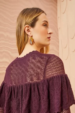 ULLA JOHNSON Augustina Pullover - Mahogany 8 ULLA JOHNSON Augustina Pullover - Mahogany -Fashion Haven Shop ULLA JOHNSON Augustina Pullover MAHOGANY 04