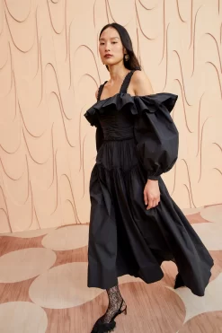 ULLA JOHNSON Caprice Dress - Noir