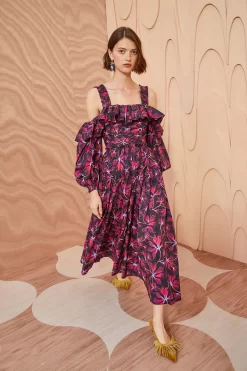 ULLA JOHNSON Caprice Dress - Zinnia