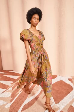 ULLA JOHNSON Cecile Dress - Bamboo