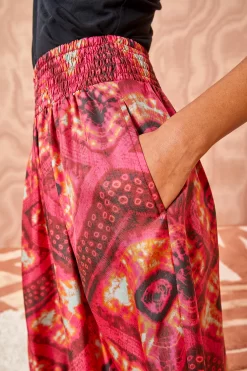 ULLA JOHNSON Clemence Pants - Wild Rose -Fashion Haven Shop ULLA JOHNSON Clemence Pants WILD ROSE 04