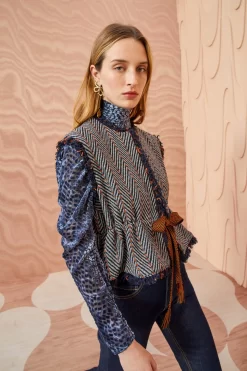 ULLA JOHNSON Clyde Vest - Graphite -Fashion Haven Shop ULLA JOHNSON Clyde Vest GRAPHITE 0102