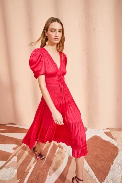 ULLA JOHNSON Daria Dress - Orchid