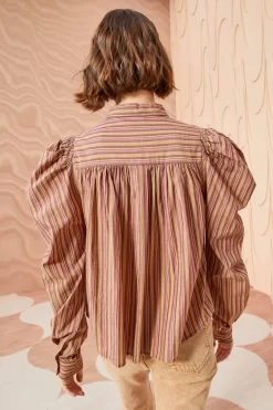 ULLA JOHNSON Dari Blouse - Mulberry 8 ULLA JOHNSON Dari Blouse - Mulberry -Fashion Haven Shop ULLA JOHNSON Dari Blouse MULBERRY 0125