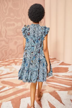 ULLA JOHNSON Denia Dress - Morning Glory -Fashion Haven Shop ULLA JOHNSON Denia Dress MORNING GLORY 03