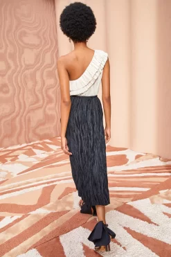 ULLA JOHNSON Dioni Skirt - Noir -Fashion Haven Shop ULLA JOHNSON Dioni Skirt NOIR 04