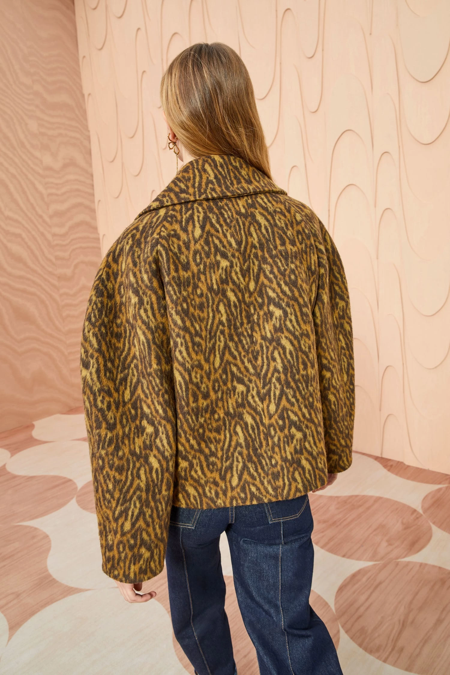 ULLA JOHNSON Dorothea Jacket - Lynx 4 ULLA JOHNSON Dorothea Jacket - Lynx - Image 4