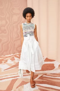 ULLA JOHNSON Dylan Skirt - Pristine -Fashion Haven Shop ULLA JOHNSON Dylan Skirt PRISTINE 03