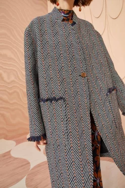 Best Seller -Fashion Haven Shop ULLA JOHNSON Eleanor Coat GRAPHITE 02 ALT