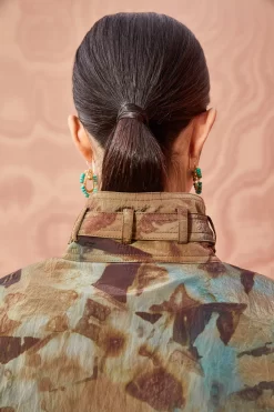 ULLA JOHNSON Elettra Trench - Chalcedony -Fashion Haven Shop ULLA JOHNSON Elettra Trench CHALCEDONY 0163