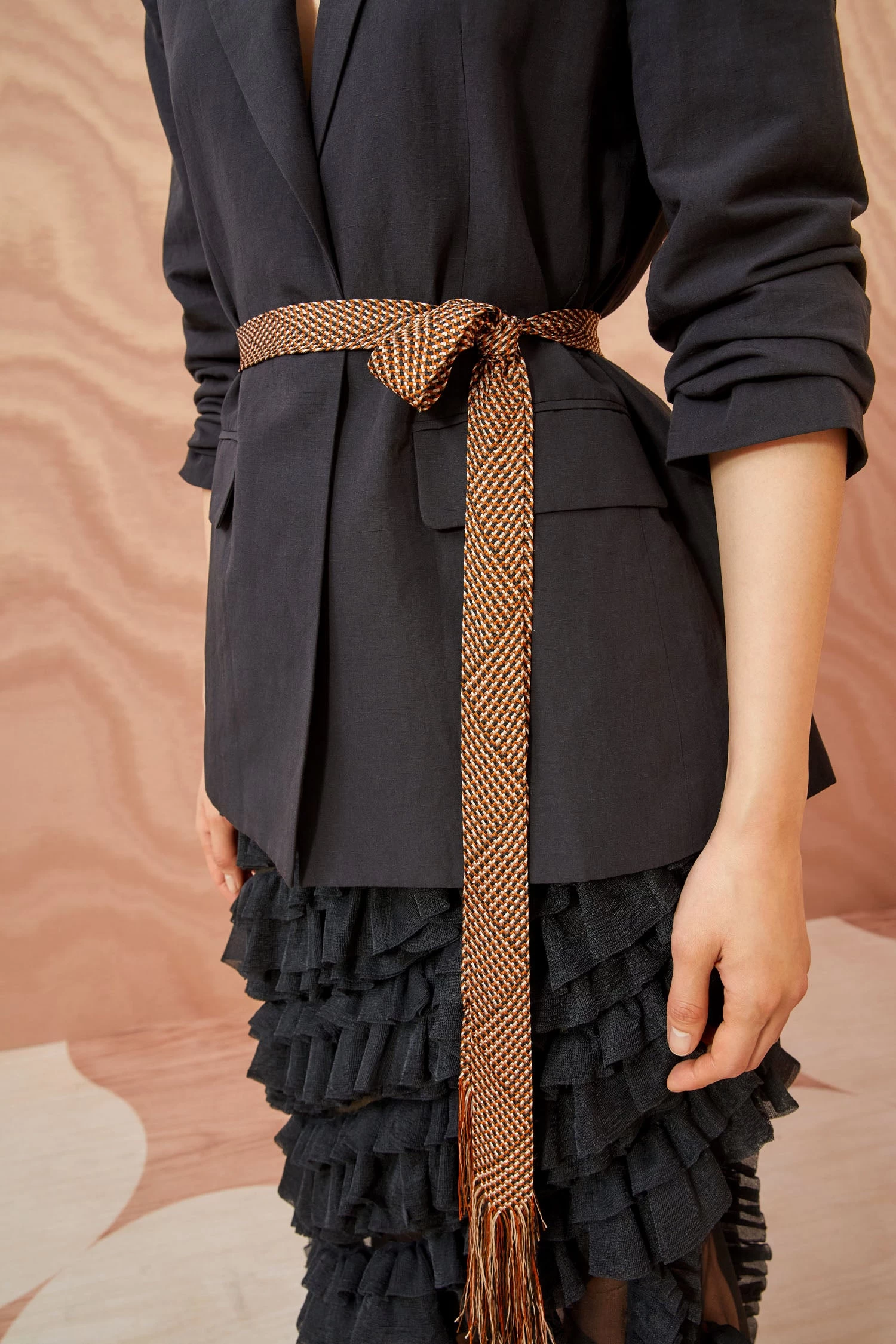 ULLA JOHNSON Ellery Jacket - Noir 3 ULLA JOHNSON Ellery Jacket - Noir - Image 3