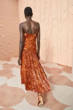 ULLA JOHNSON Elodie Dress - Sienna 9 ULLA JOHNSON Elodie Dress - Sienna -Fashion Haven Shop ULLA JOHNSON Elodie Dress SIENNA 0029