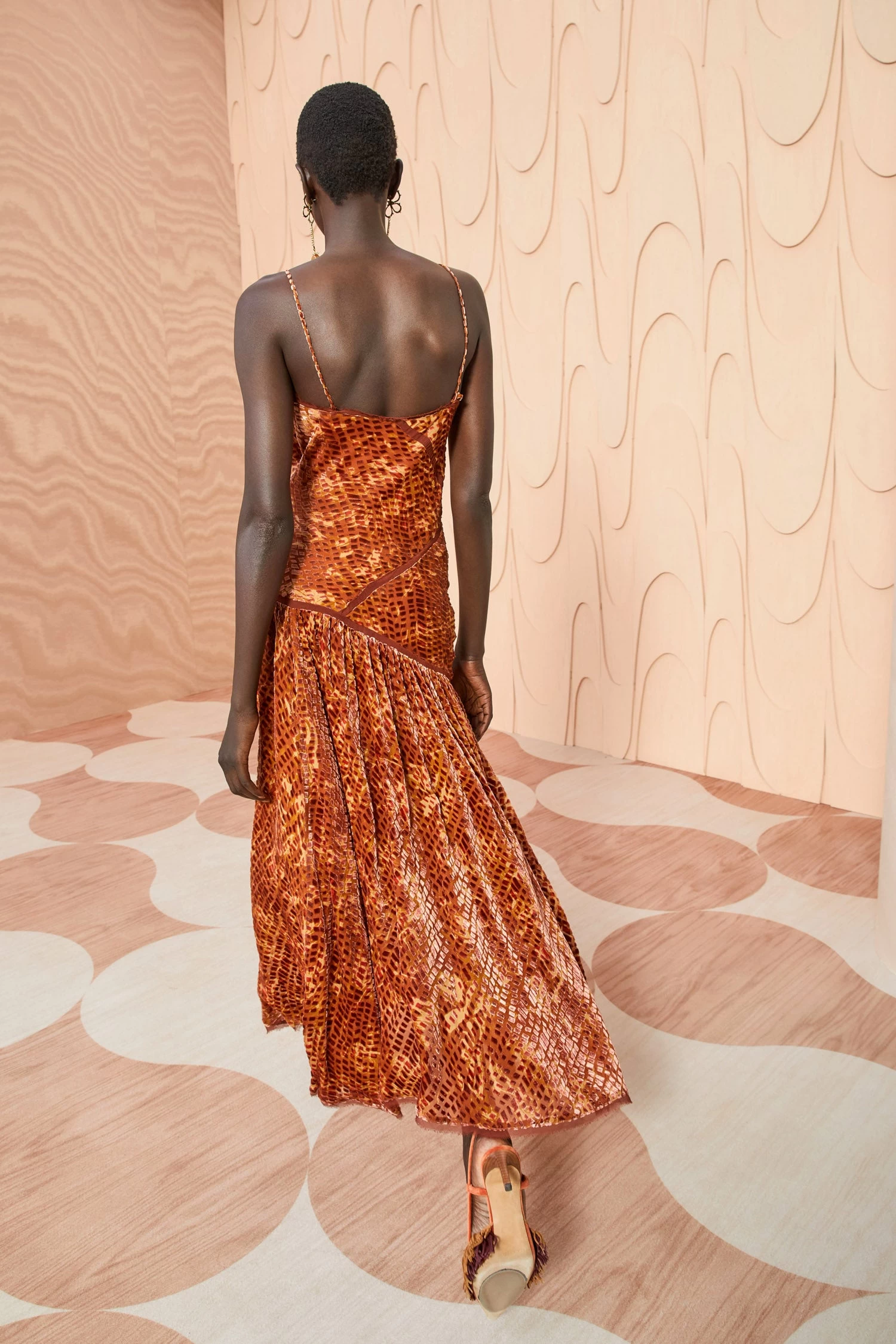 ULLA JOHNSON Elodie Dress - Sienna 4 ULLA JOHNSON Elodie Dress - Sienna - Image 4