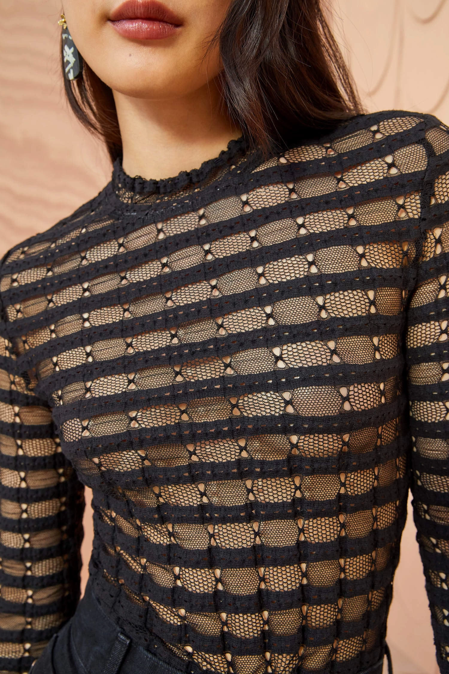 ULLA JOHNSON Emma Top - Noir 2 ULLA JOHNSON Emma Top - Noir - Image 2