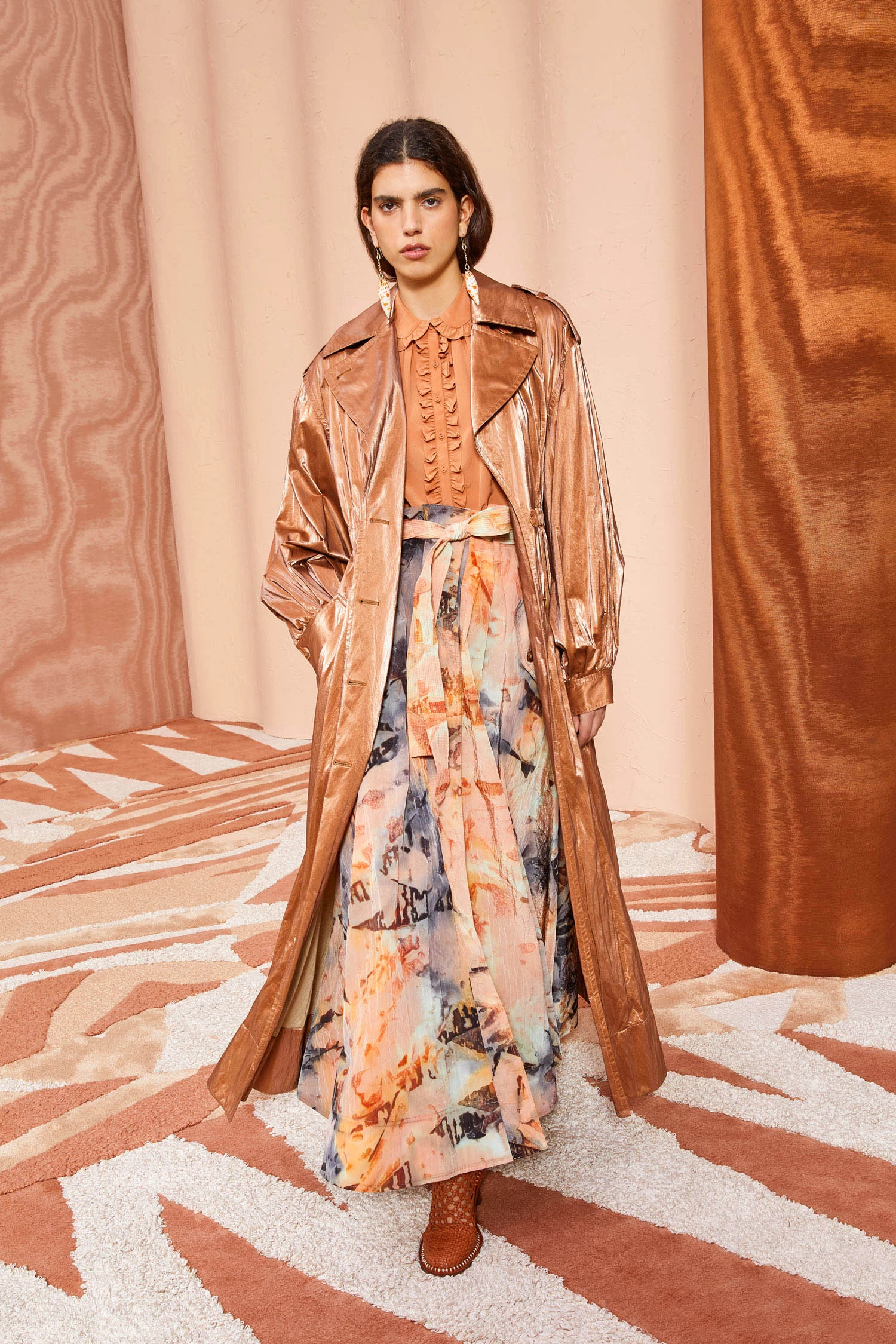 ULLA JOHNSON Ettienne Coat - Bronze 5 ULLA JOHNSON Ettienne Coat - Bronze - Image 5