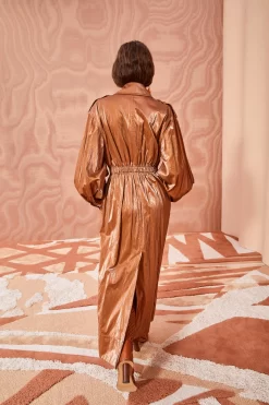 ULLA JOHNSON Ettienne Coat - Bronze 8 ULLA JOHNSON Ettienne Coat - Bronze -Fashion Haven Shop ULLA JOHNSON Ettienne Coat BRONZE 0204