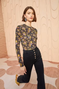 ULLA JOHNSON Eve Top - Maple 8 ULLA JOHNSON Eve Top - Maple -Fashion Haven Shop ULLA JOHNSON Eve Top MAPLE 02 ALT