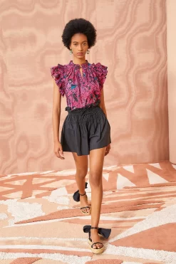 ULLA JOHNSON Fleur Top - Snapdragon -Fashion Haven Shop ULLA JOHNSON Fleur Top SNAPDRAGON 01 MAIN