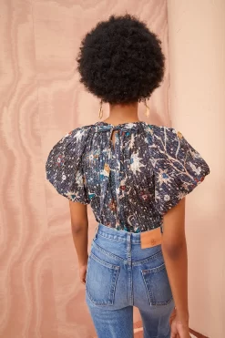 ULLA JOHNSON Flo Top - Jet -Fashion Haven Shop ULLA JOHNSON Flo Top JET 04