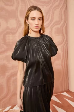 ULLA JOHNSON Flo Top - Noir -Fashion Haven Shop ULLA JOHNSON Flo Top NOIR 0032