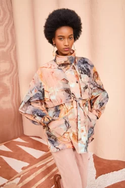 ULLA JOHNSON Giorgia Jacket - Fire Opal 7 ULLA JOHNSON Giorgia Jacket - Fire Opal -Fashion Haven Shop ULLA JOHNSON Giorgia Jacket FIREOPAL 0051