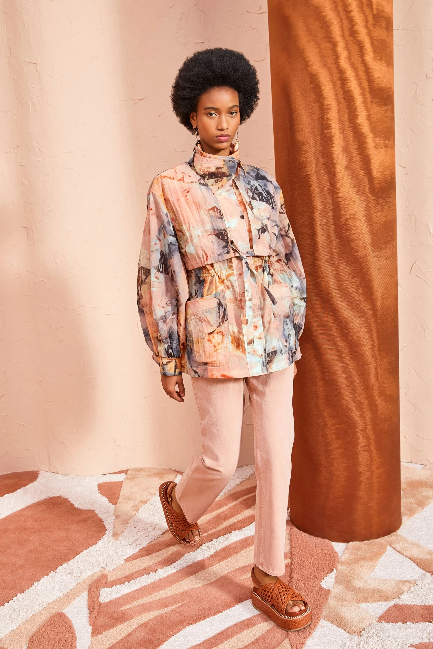 ULLA JOHNSON Giorgia Jacket - Fire Opal 5 ULLA JOHNSON Giorgia Jacket - Fire Opal - Image 5