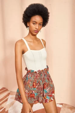 ULLA JOHNSON Giselle Top - Chalk -Fashion Haven Shop ULLA JOHNSON Giselle Top CHALK 03