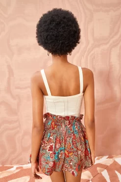 ULLA JOHNSON Giselle Top - Chalk -Fashion Haven Shop ULLA JOHNSON Giselle Top CHALK 04